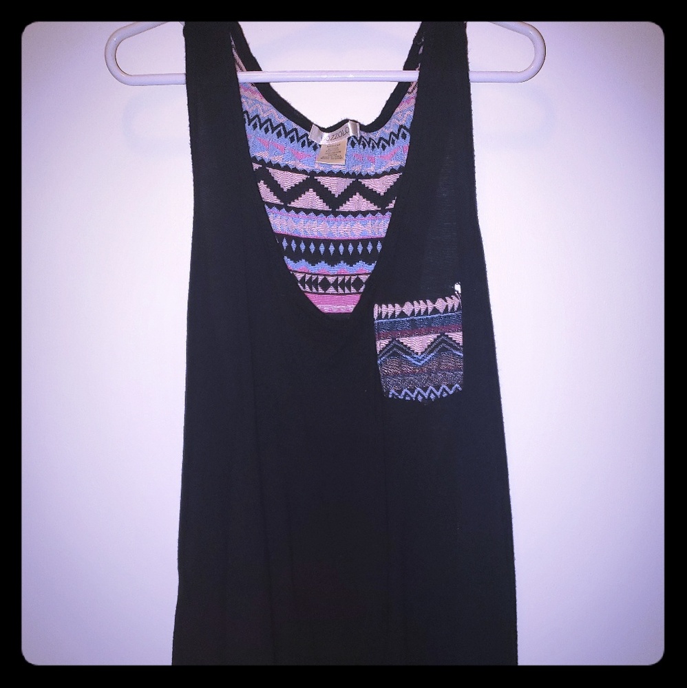 Knit Design Tank Top
